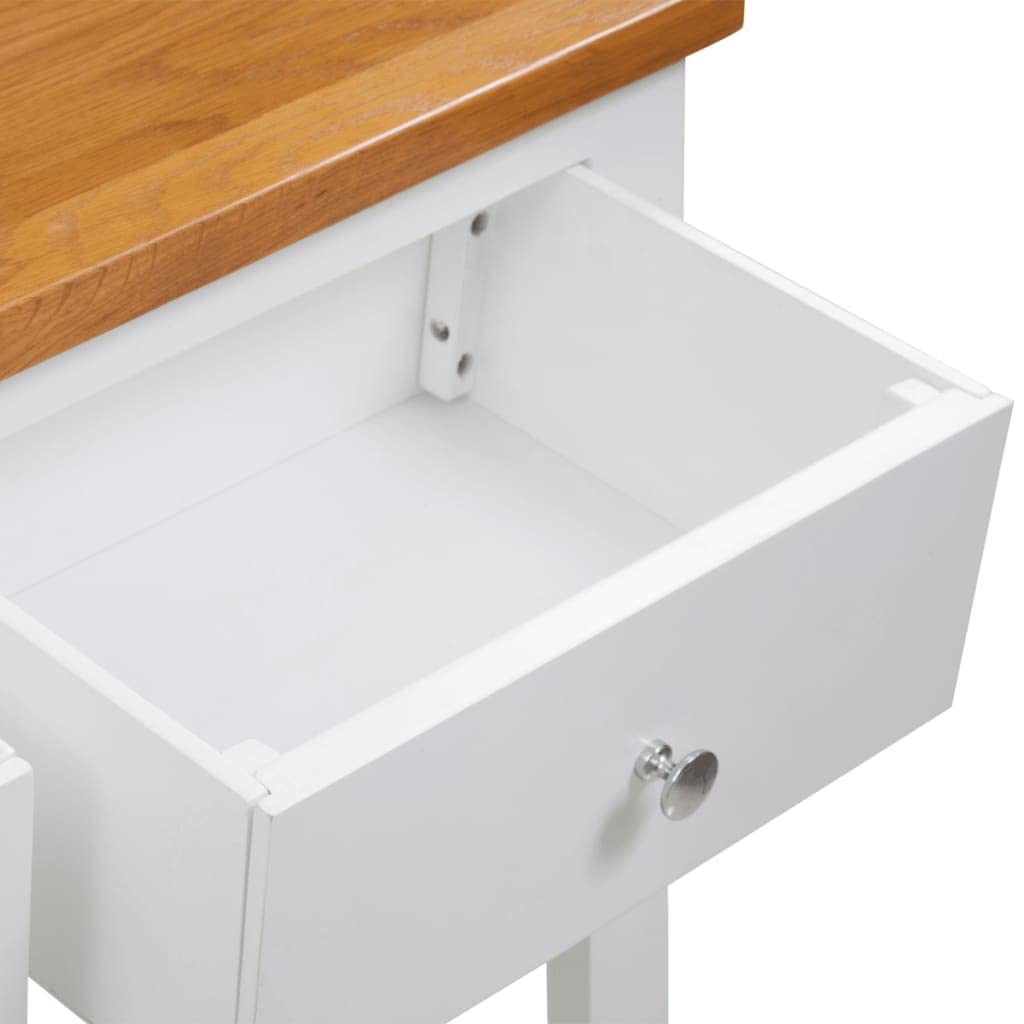 Console Table Side Table Entryway Table Solid Oak Wood R193