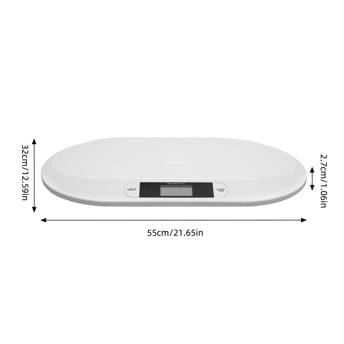 Digital Weight Scale up to 44 lbs P917