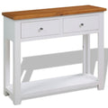 Console Table Side Table Entryway Table Solid Oak Wood R193