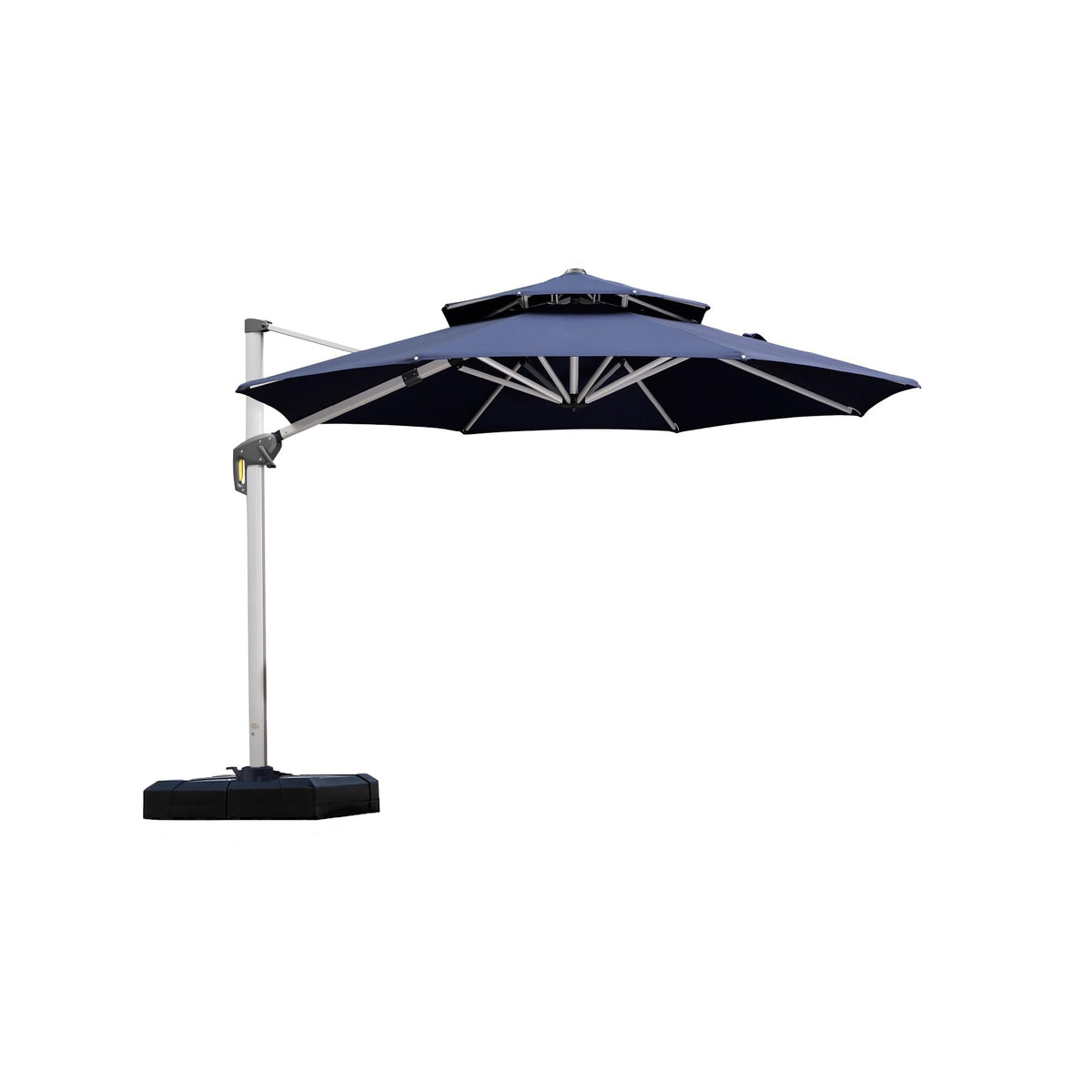 10 FT Navy Blue Cantilever Patio Umbrella T628