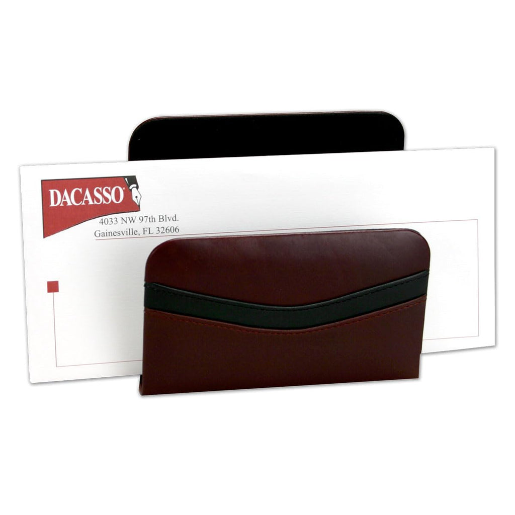 Burgundy Leather 8-Piece Desk Set C54937