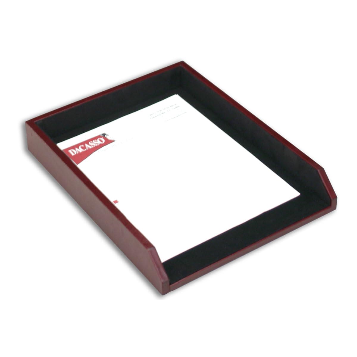 Burgundy Leather 8-Piece Desk Set C54937