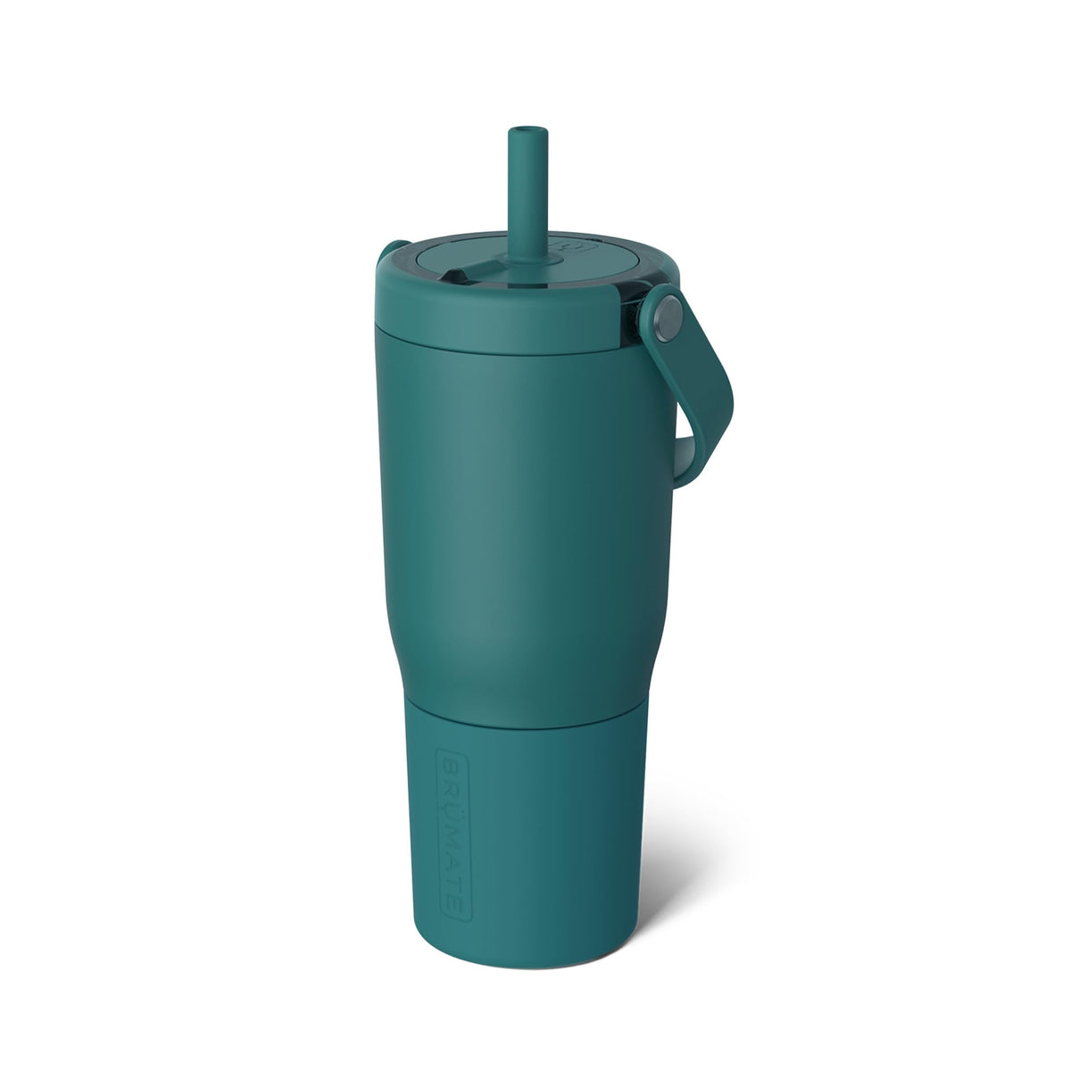 25oz Leakproof Stainless Steel Travel Tumbler with Handle & Straw M4097