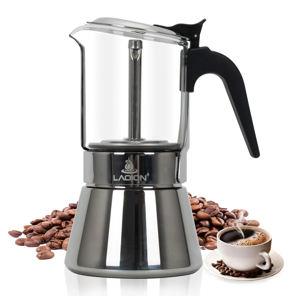 Stovetop Espresso Maker 6 Cup Moka Pot M3970