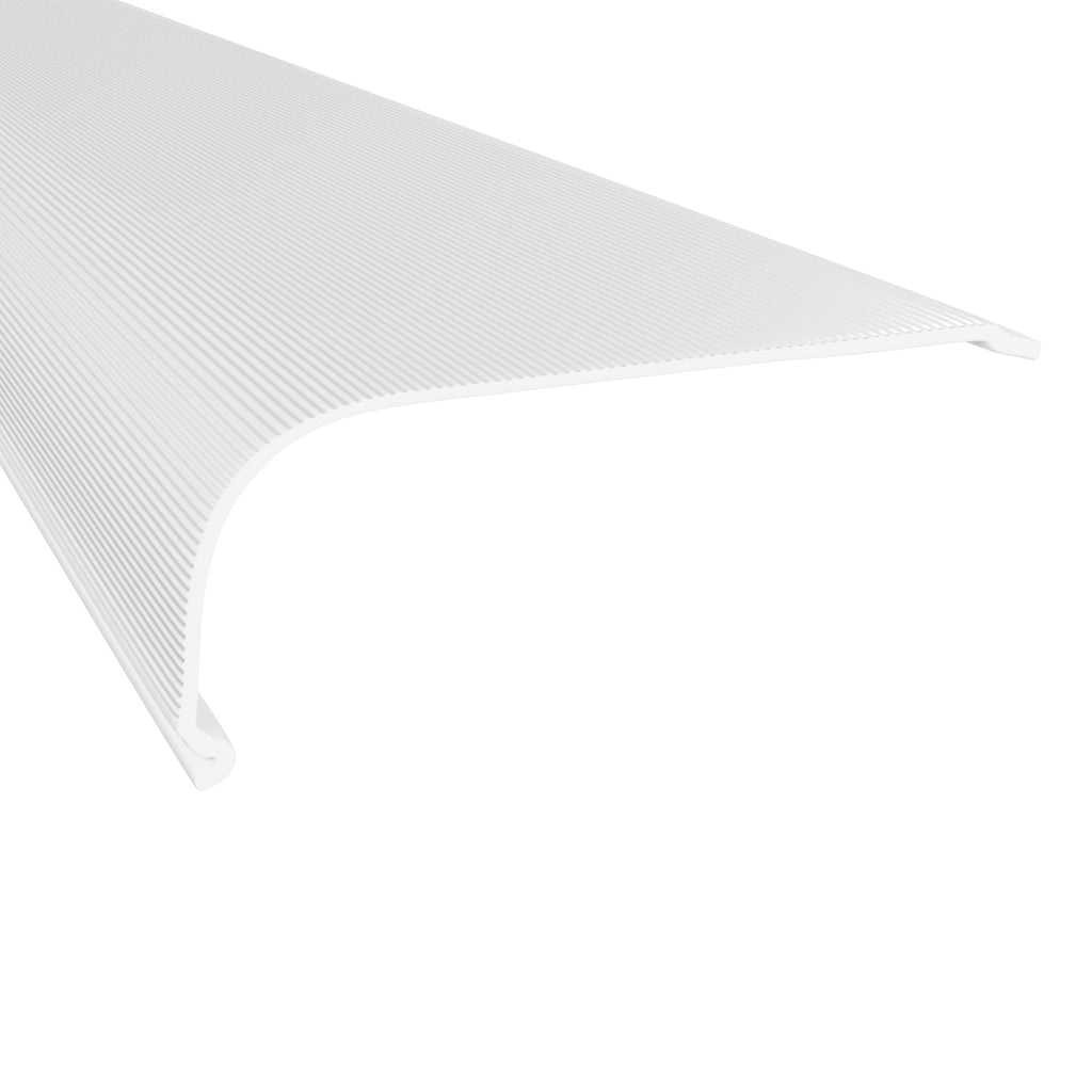 White Acrylic Lens Cover Replacement, 24" L M539