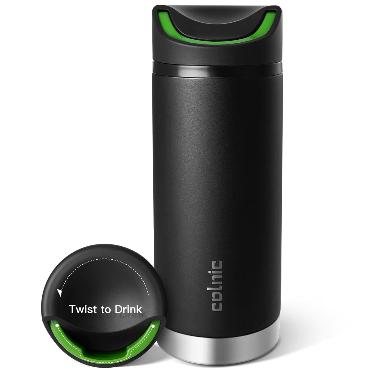 16 oz Insulated Stainless Steel Travel Coffee Mug with Lid L9031