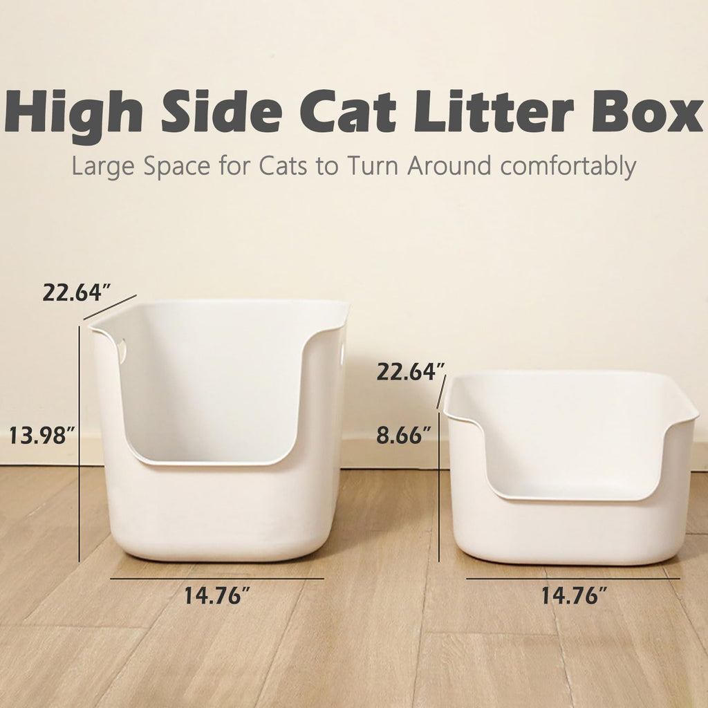 Extra Large High Sides Cat Litter Box P7964