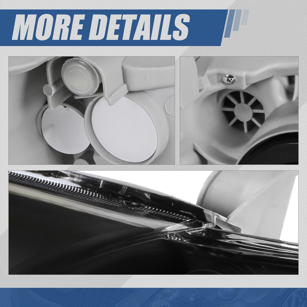 Black Projector Headlights Assembly A22320