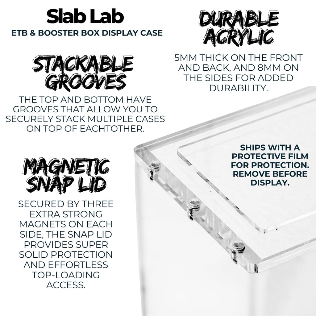 Acrylic Display Case with Magnetic Lid I150