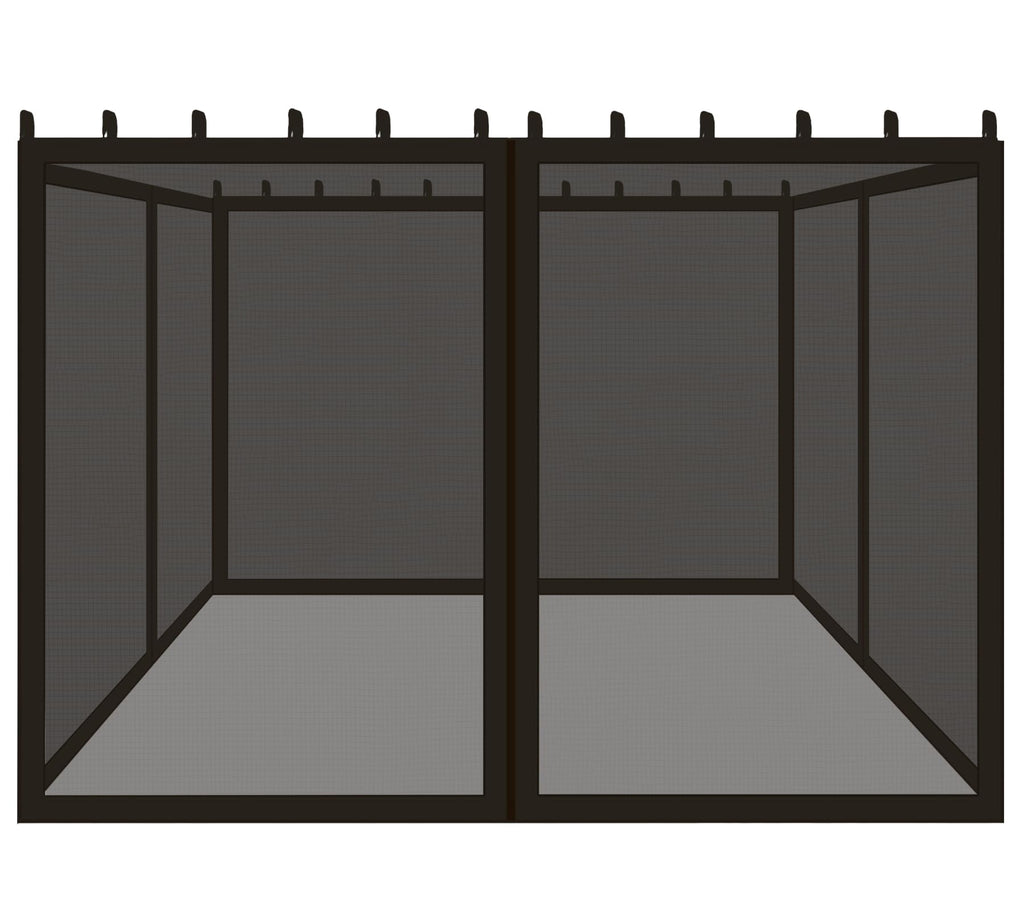 Black 10x10 FT Mosquito Netting Replacement S43069