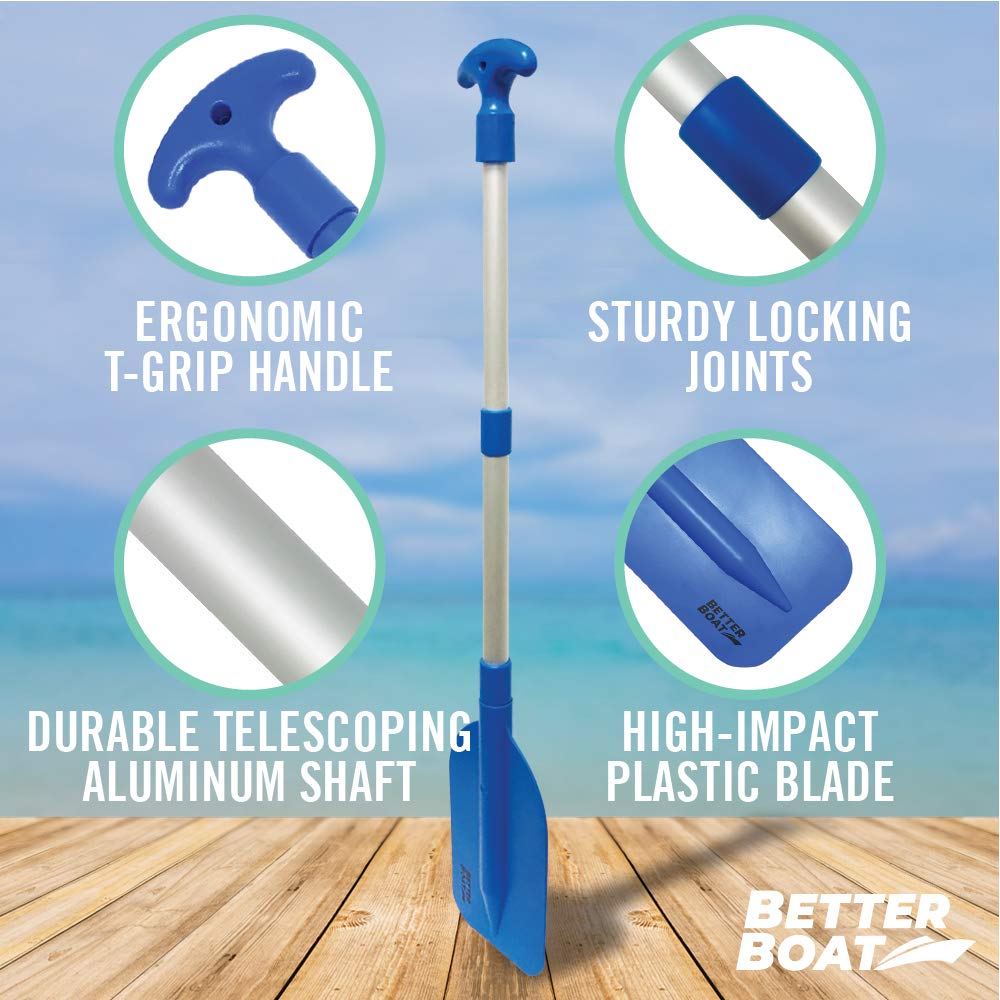 Telescoping Plastic Collapsible Boat Paddle E8578
