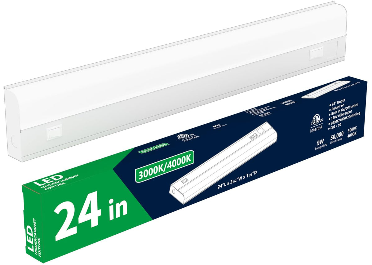 24" Hardwired Under Cabinet Lighting F9630