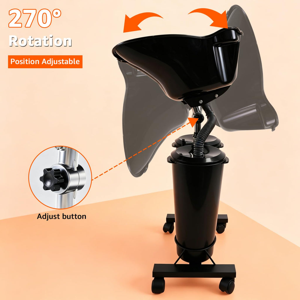 Portable Shampoo Bowl with Electric Pump F887369