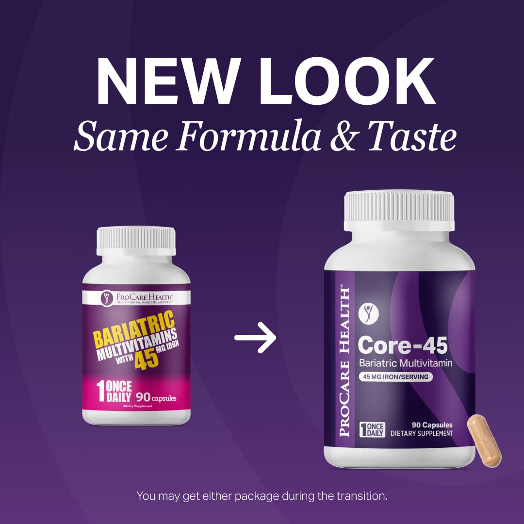 Bariatric Multivitamin 45mg Iron Capsule 30ct B3331