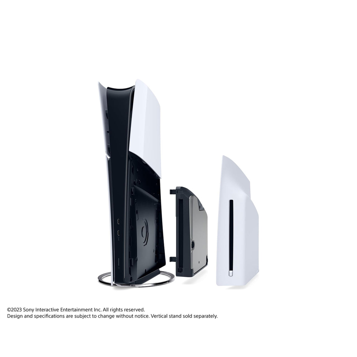 White Slim Disc Edition Gaming Console Bundle with Wireless Controller W615