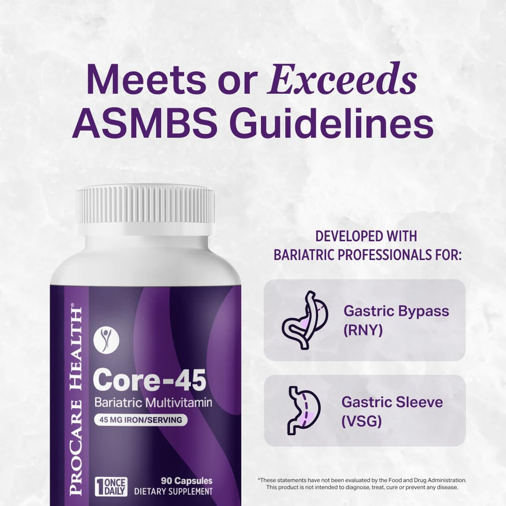 Bariatric Multivitamin 45mg Iron Capsule 30ct B3331