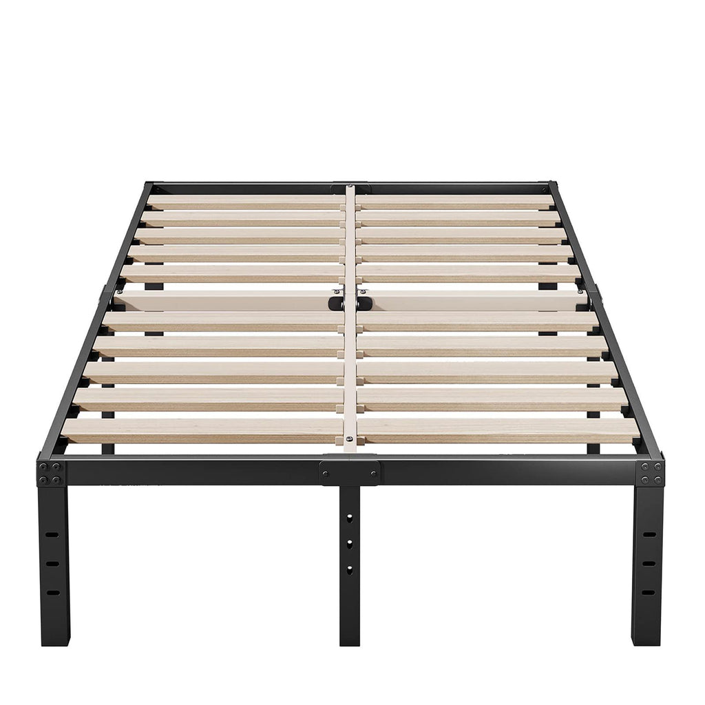 Queen Size 18 Inches Tall Metal Platform Bed Frame K379