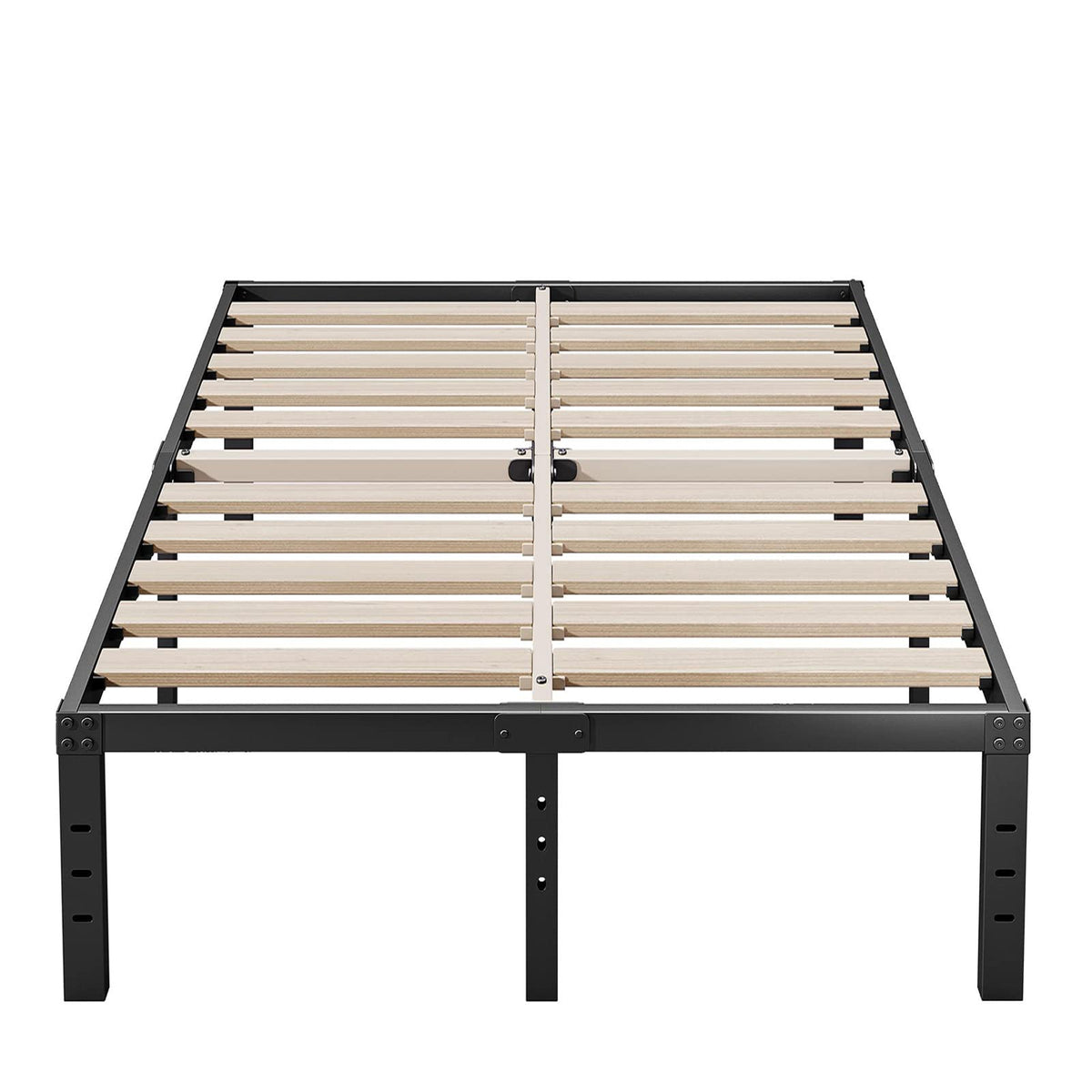 Queen Size 18 Inches Tall Metal Platform Bed Frame K379