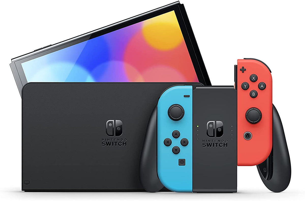 Nintendo Switch OLED Model Neon Red & Neon Blue Joy-Con K164676