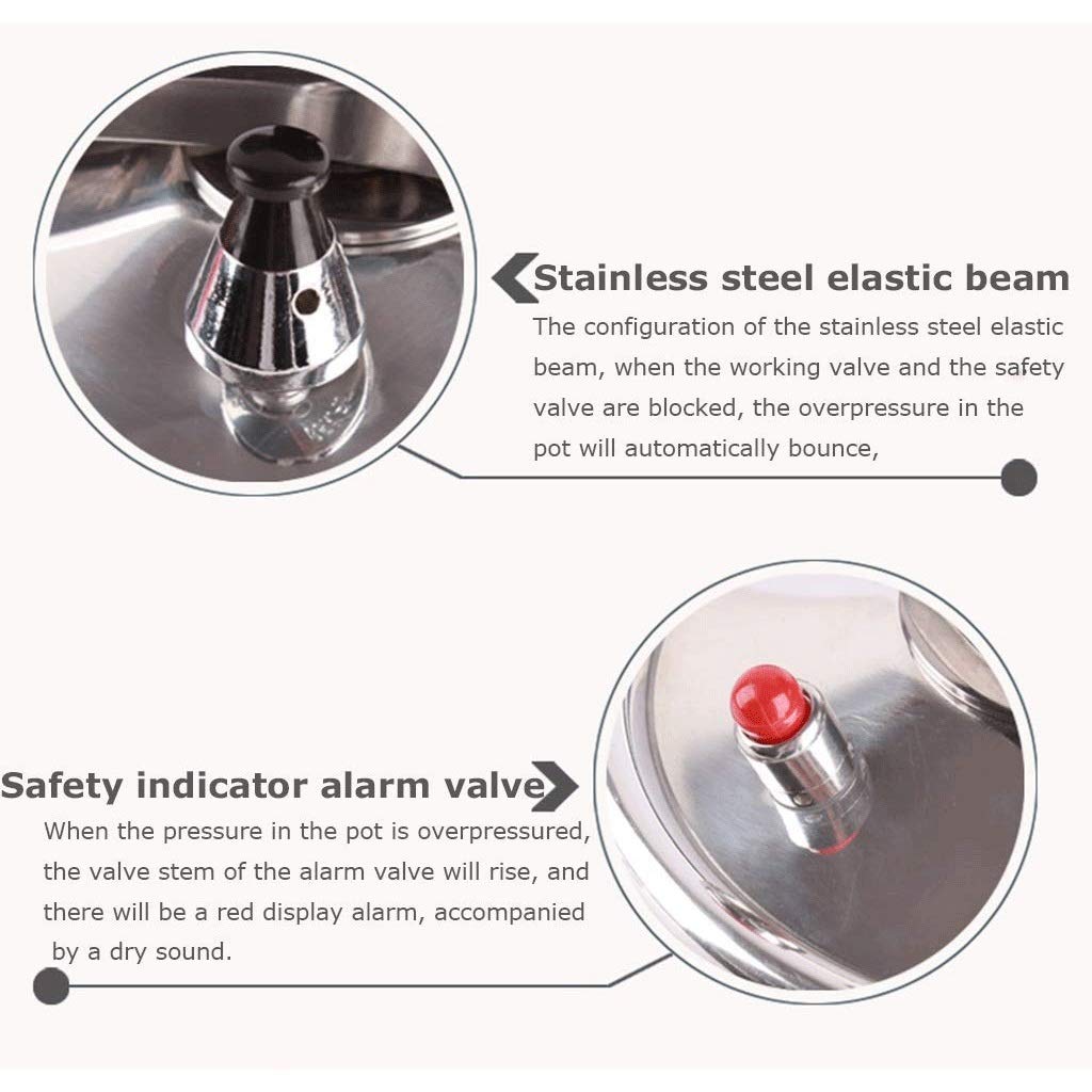 Aluminum Non-stick Pressure Cooker 2L M998601