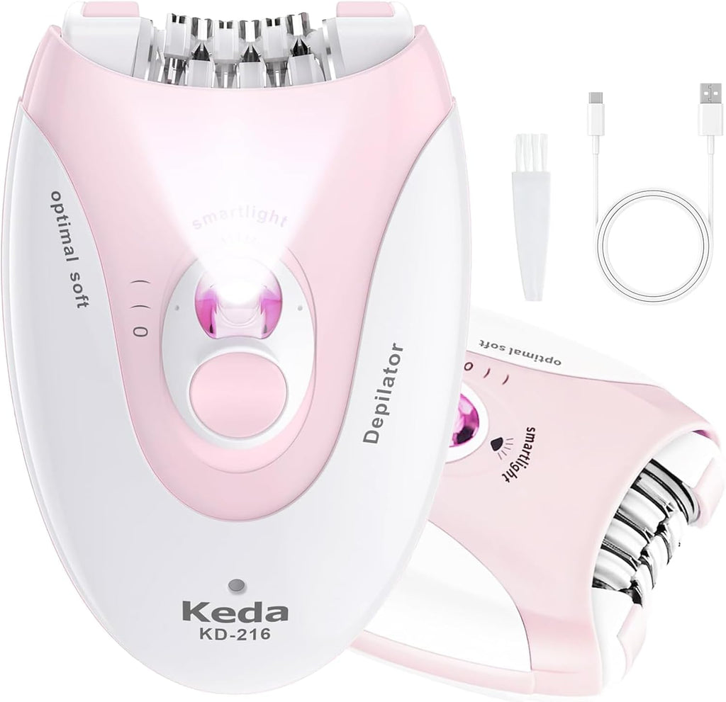 Rechargeable Epilator with LED Light A86714