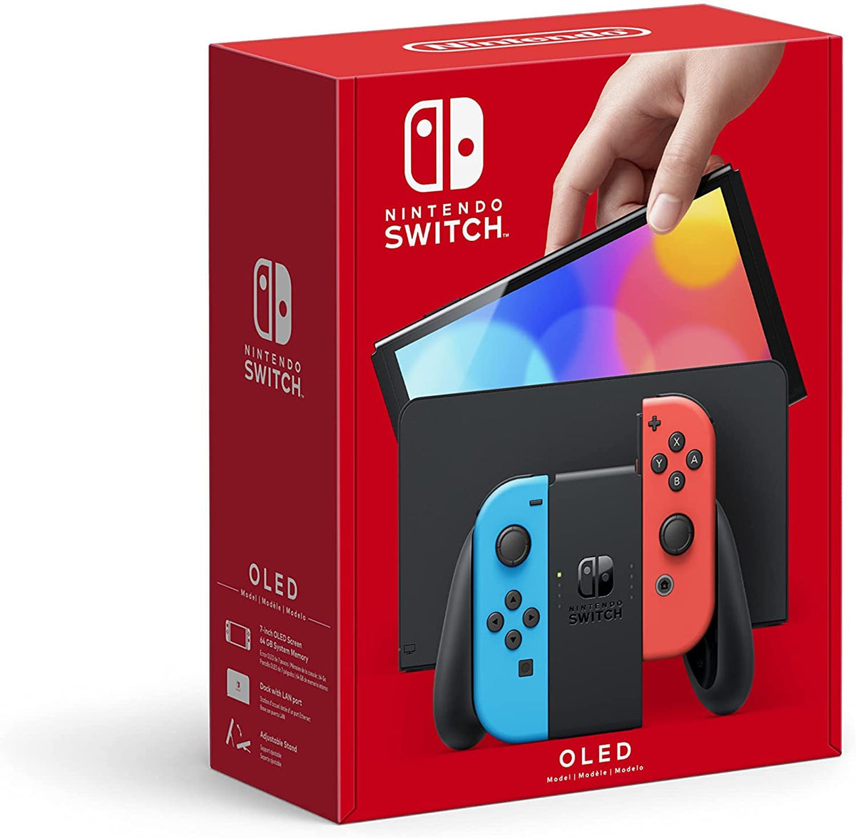 Nintendo Switch OLED Model Neon Red & Neon Blue Joy-Con K164676
