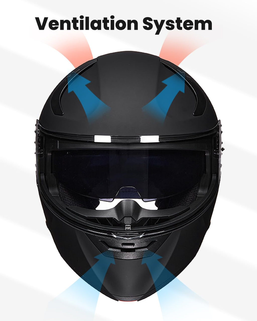 Modular Full Face Motorcycle Helmet C3762
