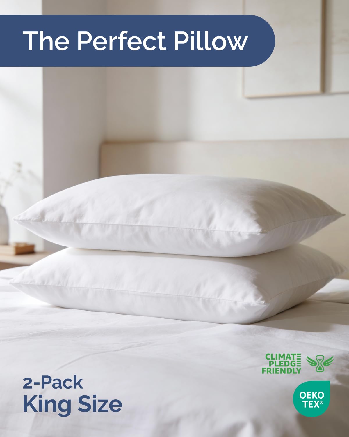 King Pillows Set of 2 A10236