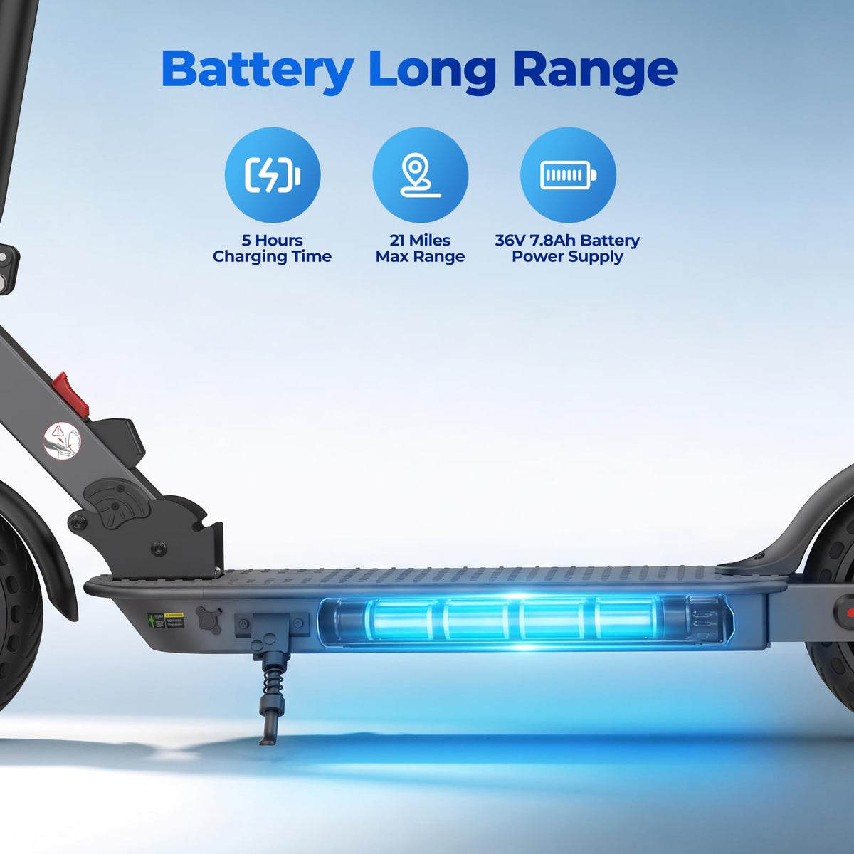 Electric Scooter Adult 8.5" Tires 500W Motor H247