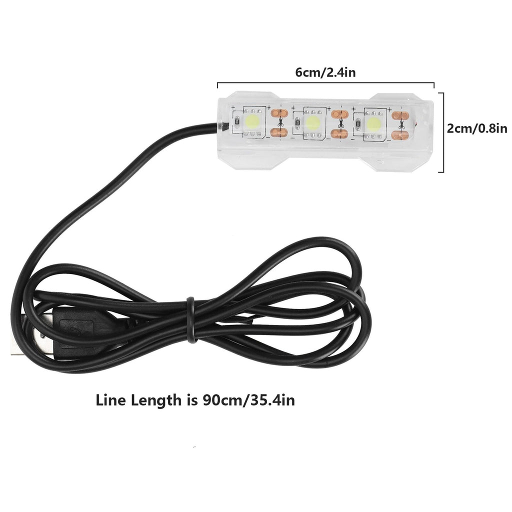 5V 0.6W USB Mini LED Aquarium Plant Light C965897