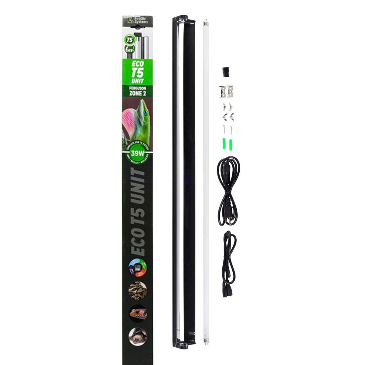 36in 39w Reptile Lighting Kit with Reflector A728337