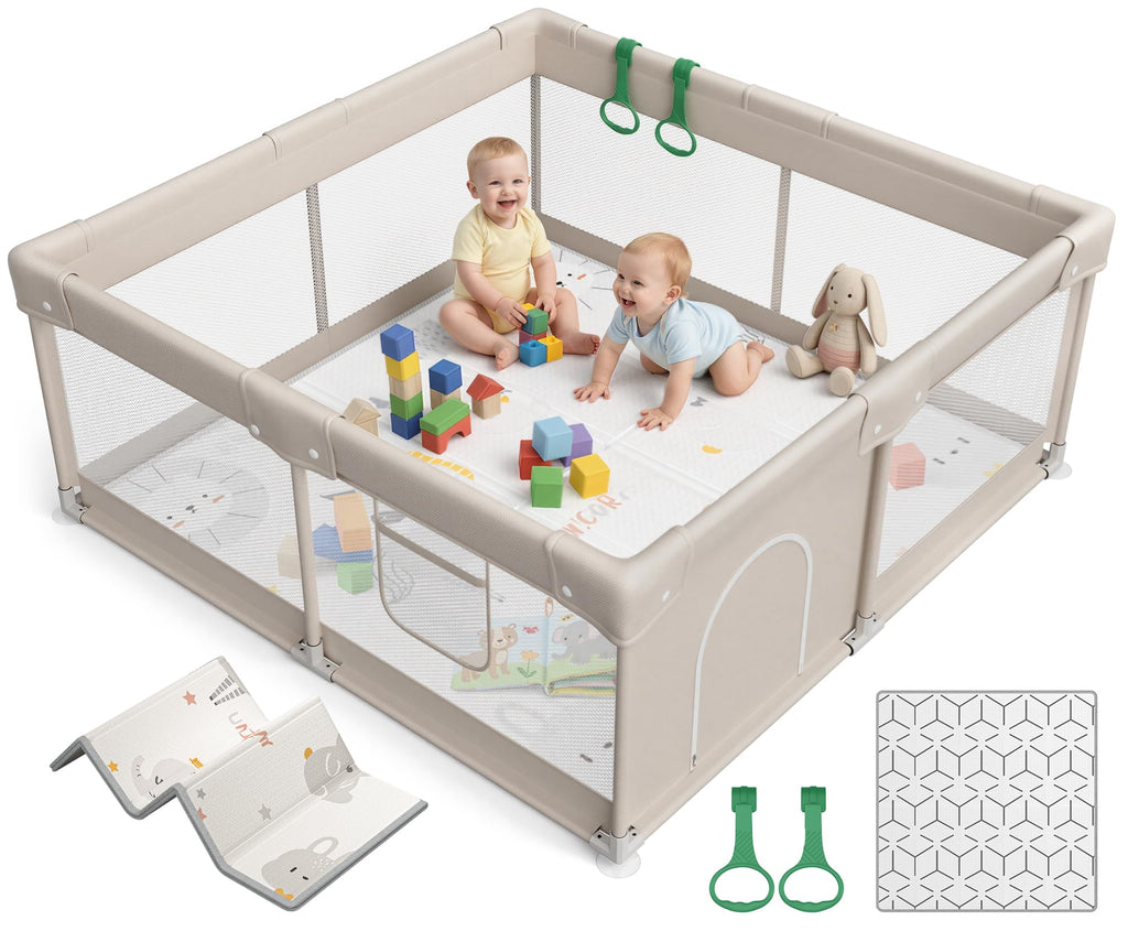 47x47in Baby Playpen with Mat Q545604