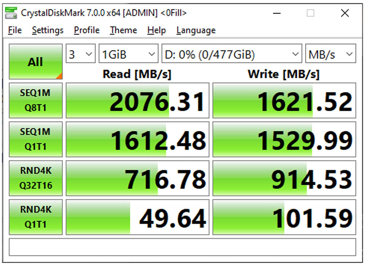 512GB NVMe PCIe M.2 2280 Internal SSD E157732