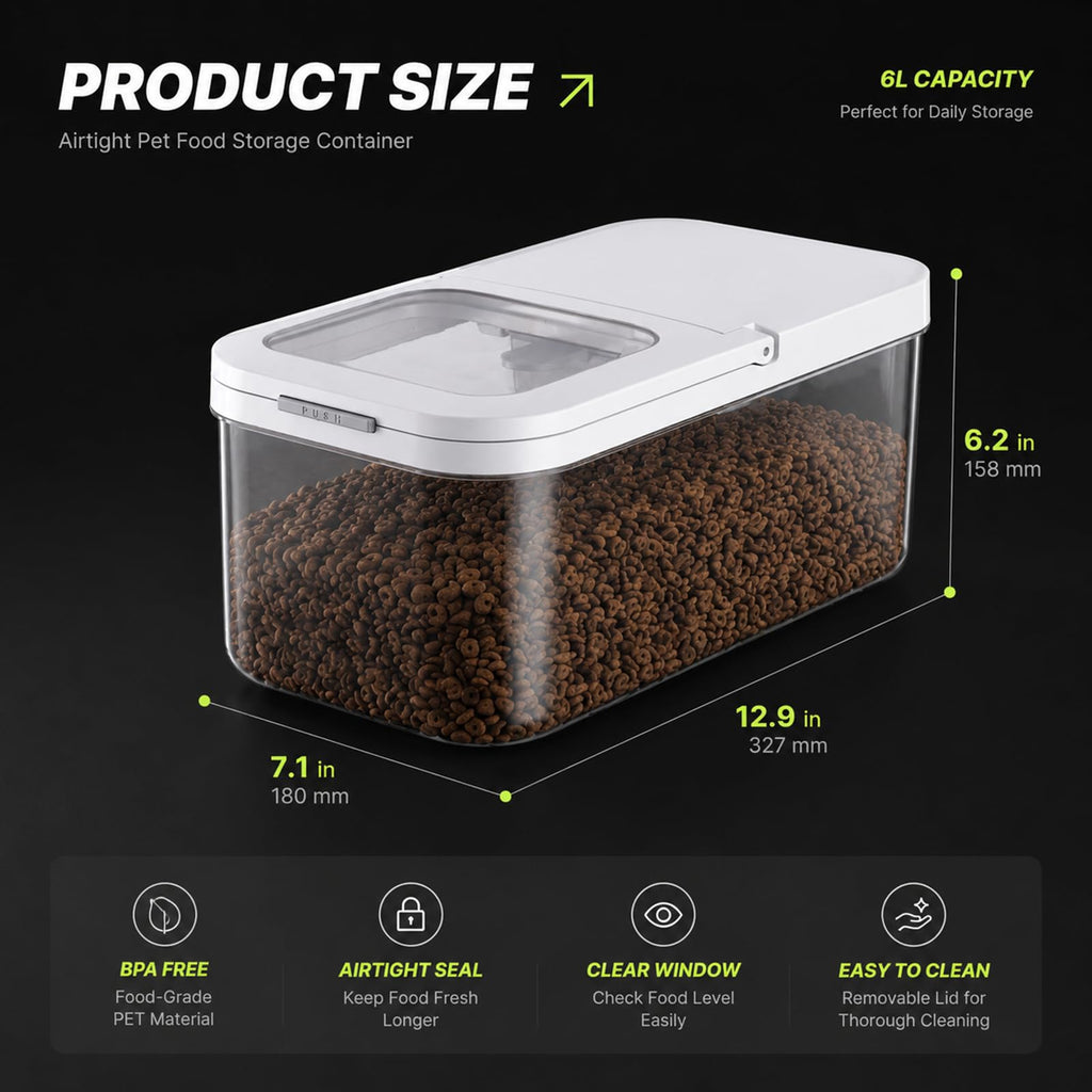 Dog Food Storage Container 10 Lbs B4279