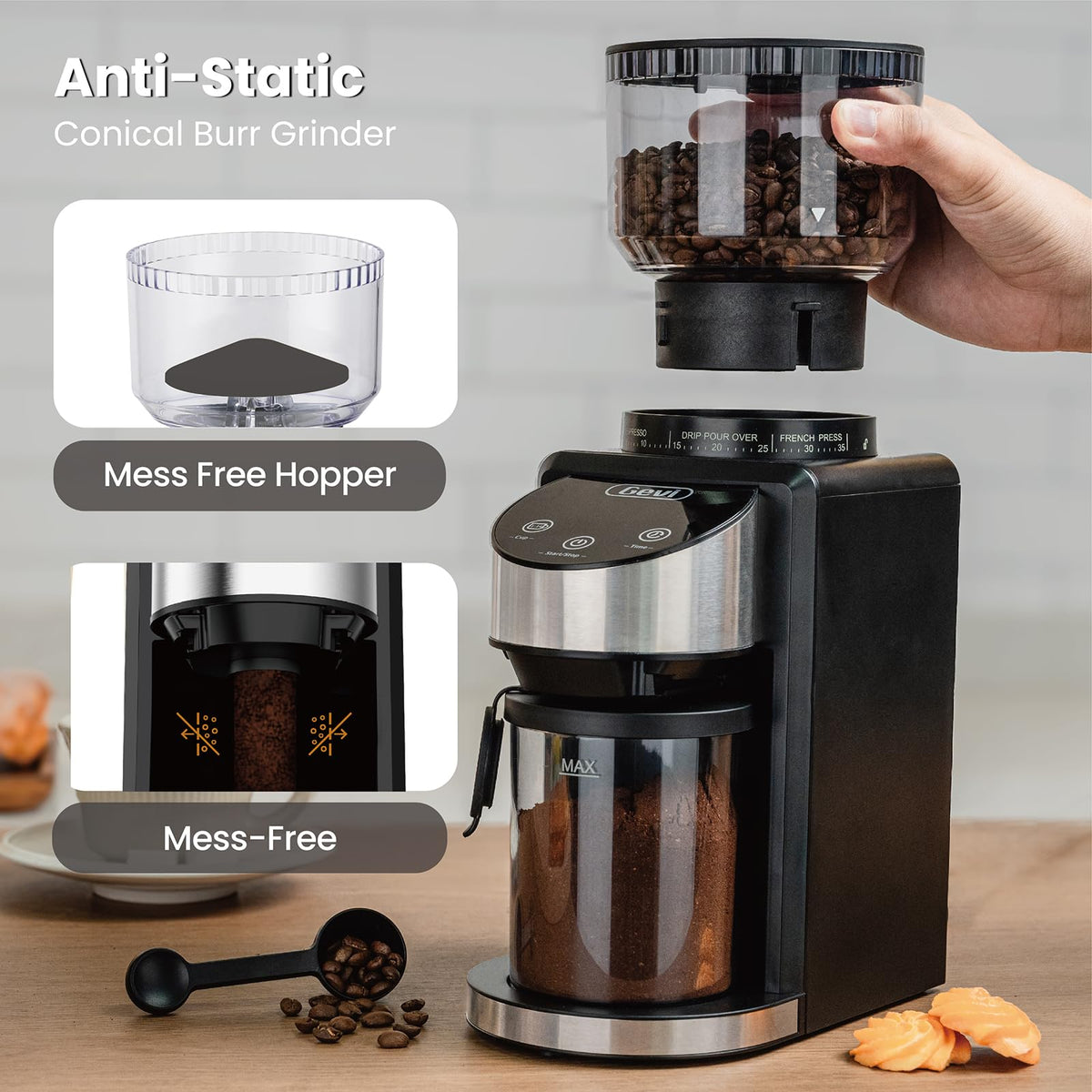 Black Burr Grinder 35 Settings K420980