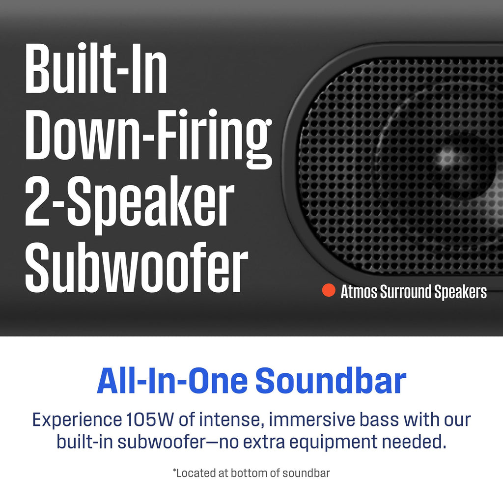 4K 50 Inch TV and 3.1.2 Sound Bar F261913