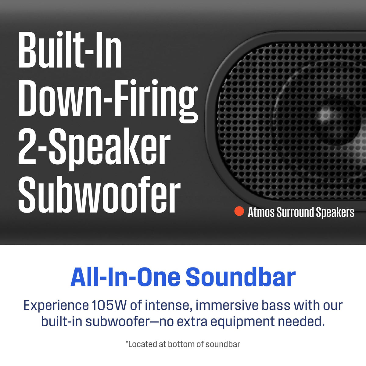 4K 50 Inch TV and 3.1.2 Sound Bar F261913