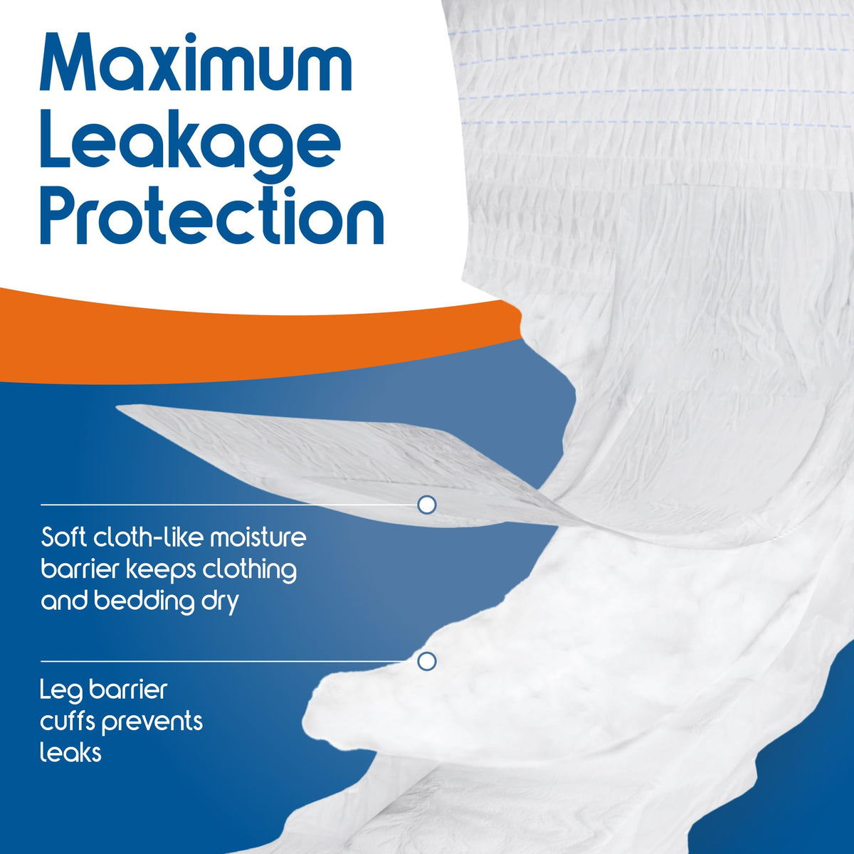 Protective Underwear Adult Diapers 80 Total Small/Medium T183