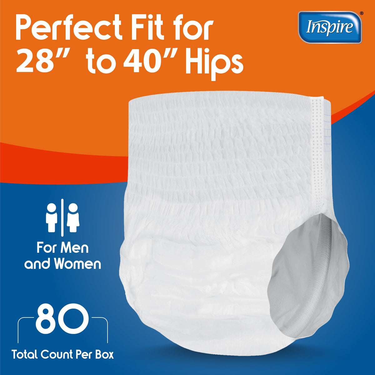Protective Underwear Adult Diapers 80 Total Small/Medium T183