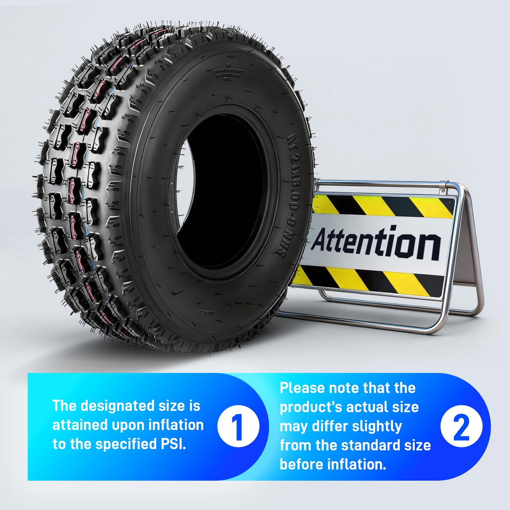 21x8-9 All-Terrain ATV/UTV Tires Set of 2 R872397