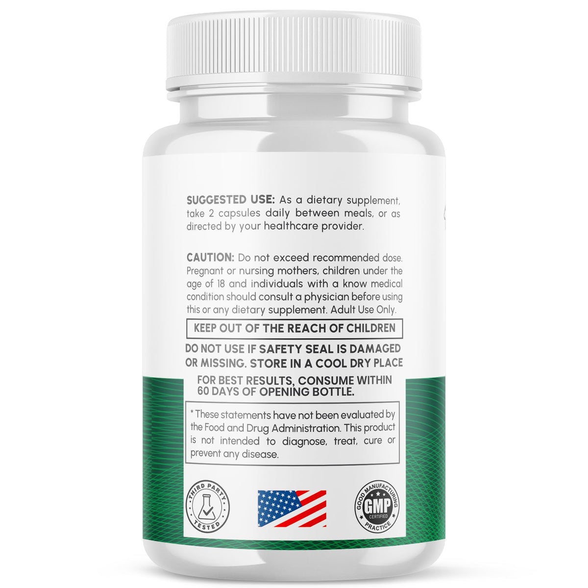 All Natural Blood Health Support Capsules 60 Capsules W295863