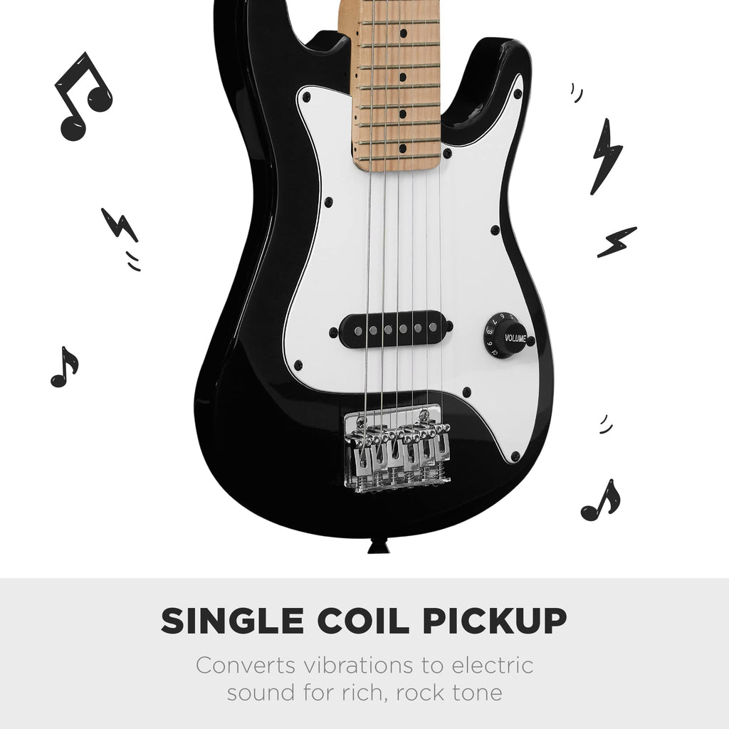 30in Kids Electric Guitar Starter Kit with Amplifier J60867