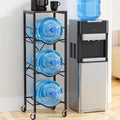 5 Gallon Water Jug Holder with Storage Shelves 3 Tier R8008
