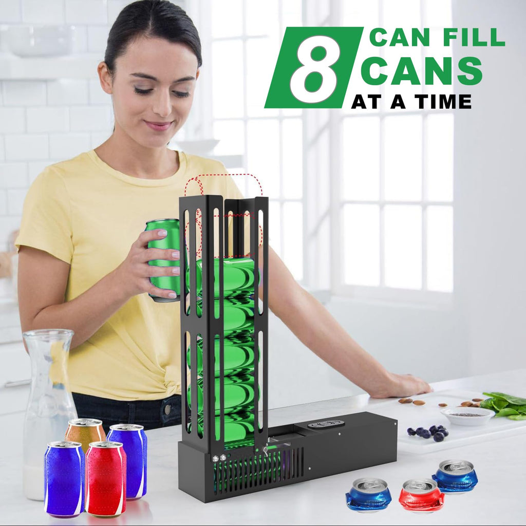 Automatic Can Crusher for 8oz/12oz/16oz Cans D1087