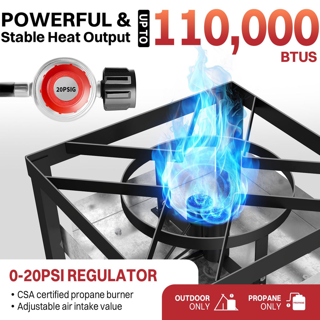 60QT Crawfish Boiler with Dustproof Cover N112
