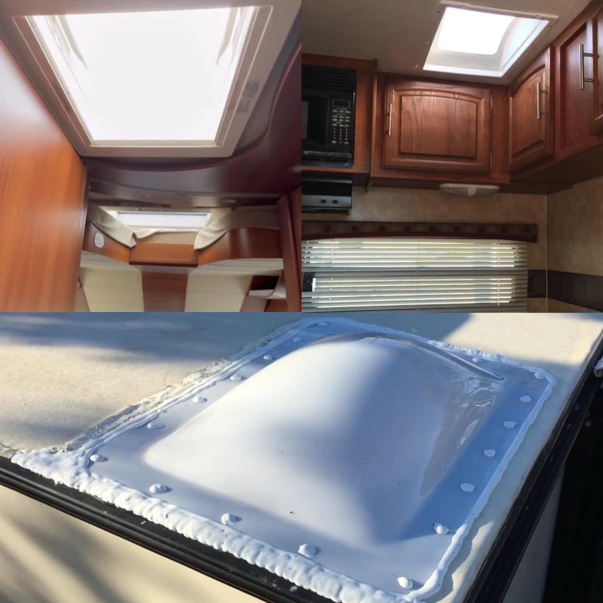 18" x 26" White RV Skylight Replacement W245968