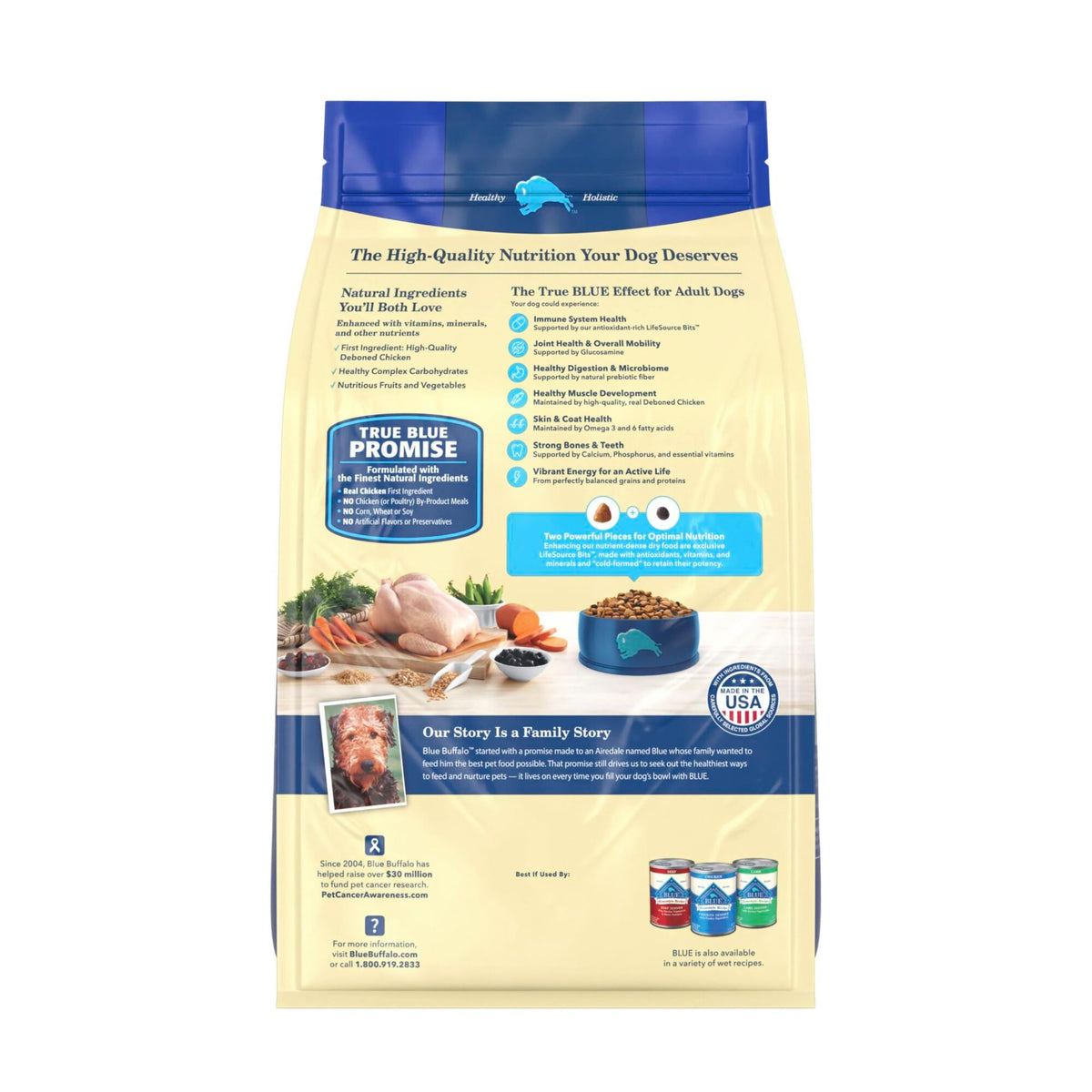Chicken Adult Dry Dog Food 5 lb W43708