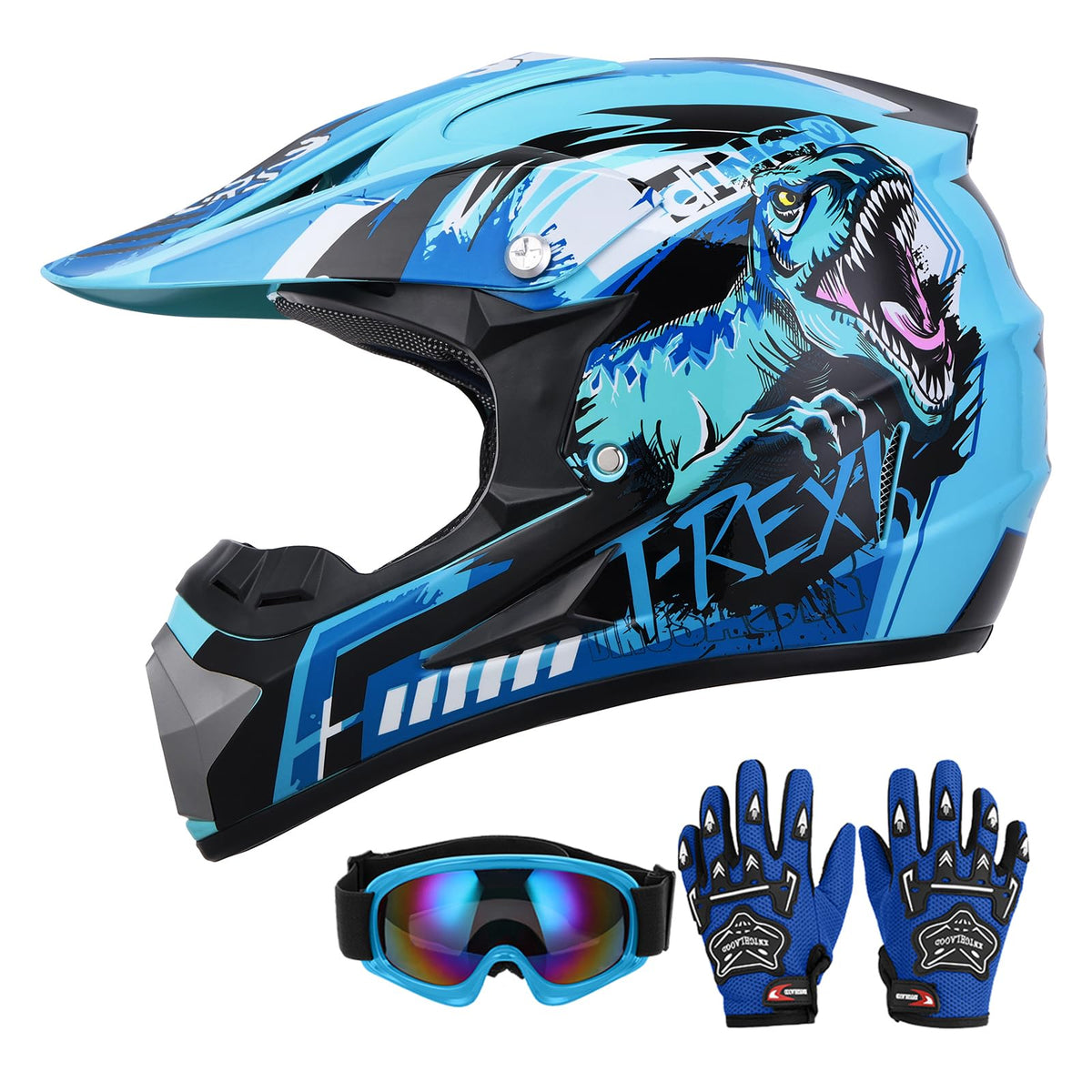 Youth DOT Approved Full Face Motocross Helmet N814854