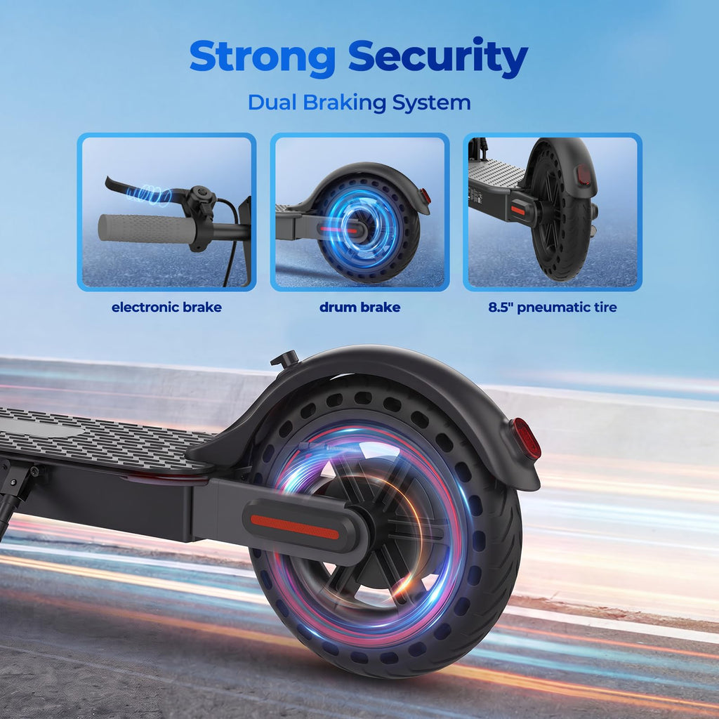 Electric Scooter Adult 8.5" Tires 500W Motor H247