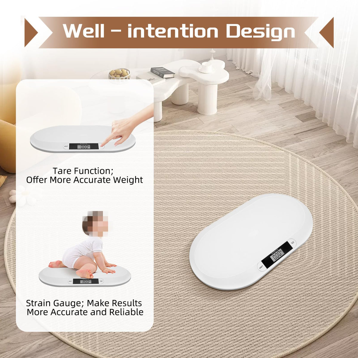 Digital Weight Scale up to 44 lbs P917
